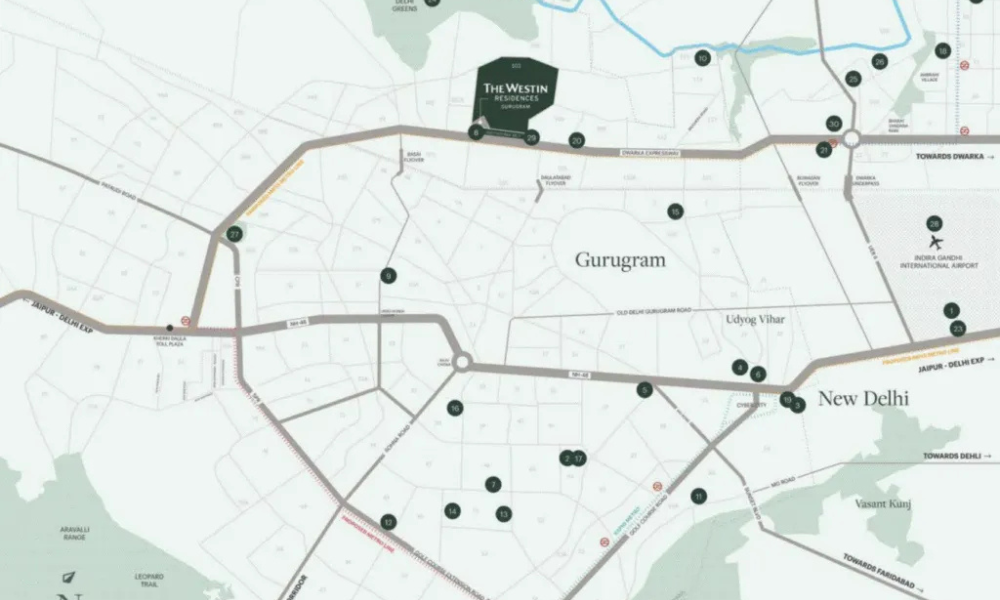 location map